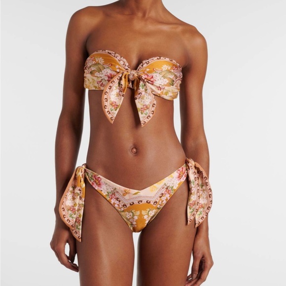 Zimmermann Other - Zimmermann Floral Scarf Tie Wylie Bikini
